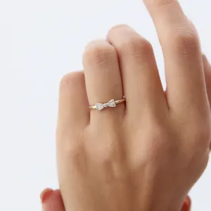 14k Gold Wing Ring