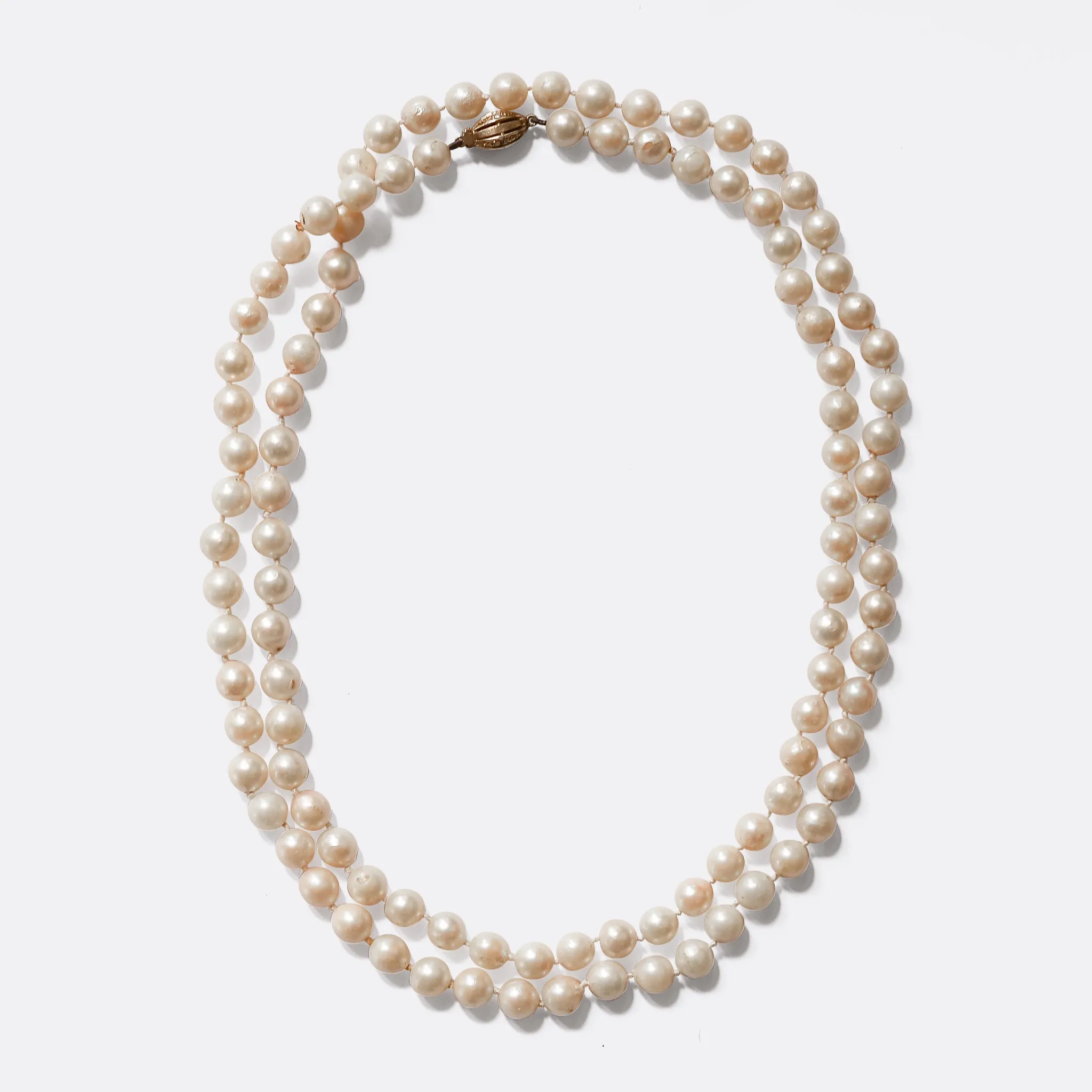 1920's Rope of Cultured Pearls