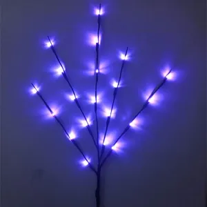 20 Bulbs LED Willow Branch Lamp Battery Powered Decorative Light