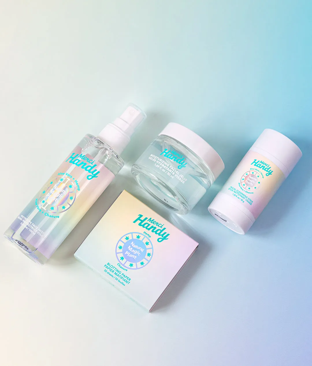 4-steps Minimalist Skincare Routine Set
