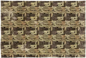 7'1" X 10'5" Zeki Muren Vintage Sivas Rug