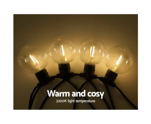 77m LED Festoon Lights Sting Lighting Kits Wedding Outdoor Party