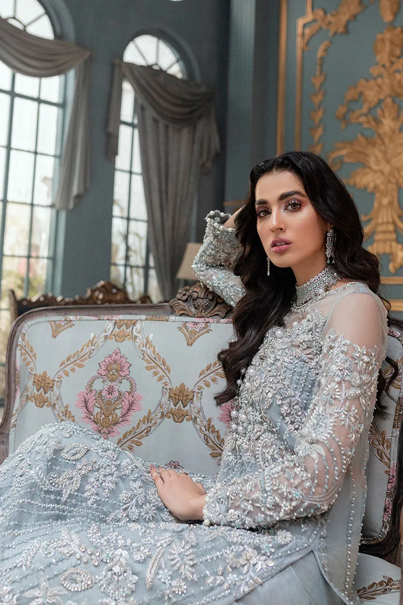 Adela (3 Piece) | Mushq Tuscany RTW Luxury Formals 2022 |  Stitched Luxury Organza Suits