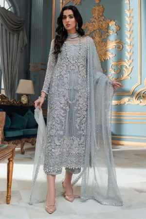 Adela (3 Piece) | Mushq Tuscany RTW Luxury Formals 2022 |  Stitched Luxury Organza Suits