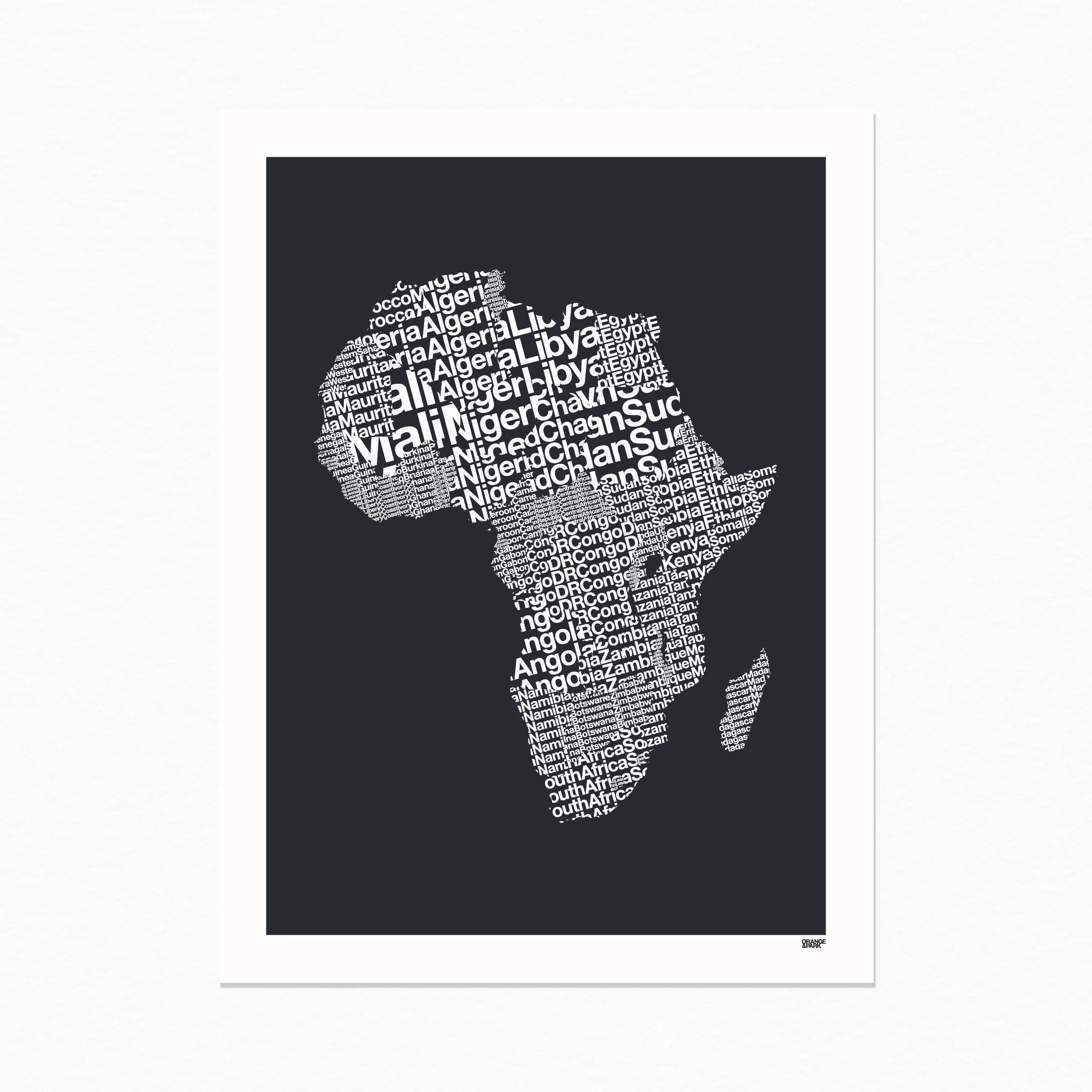 Africa Print