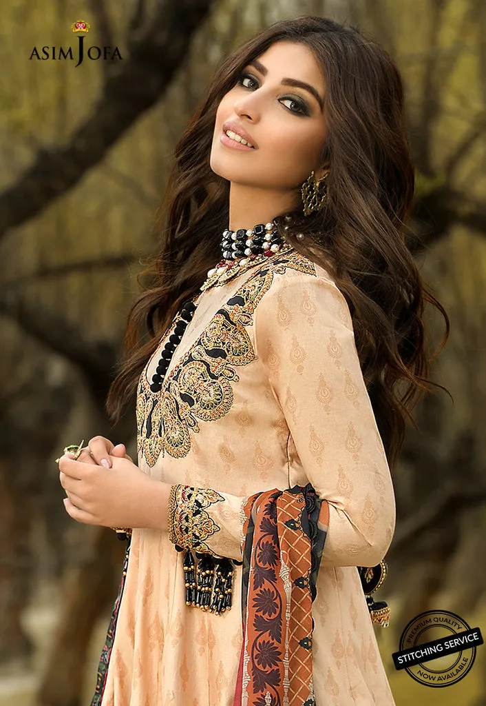 AJSL-20 | Asim Jofa Shehr-e-Yaar Luxury Lawn Collection 2022 | Unstitched Embroidered Lawn Suits