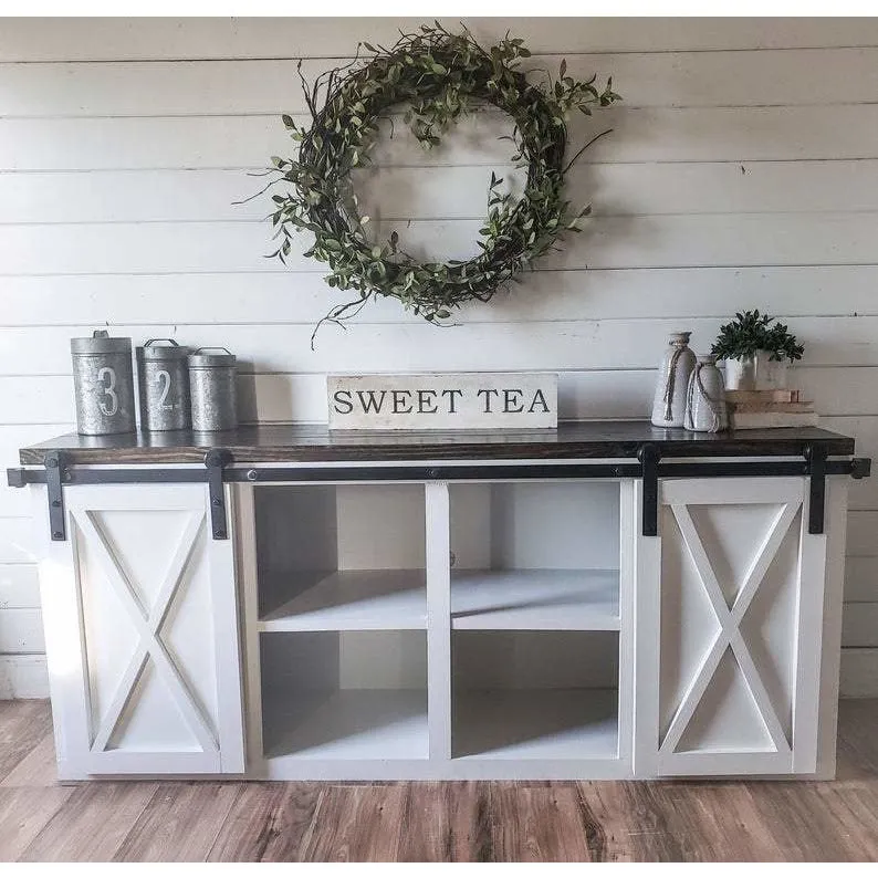Anastasia Farmhouse entertainment console