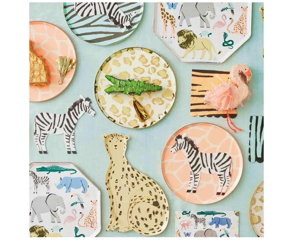 Animal Print Side Plates