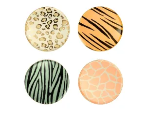 Animal Print Side Plates