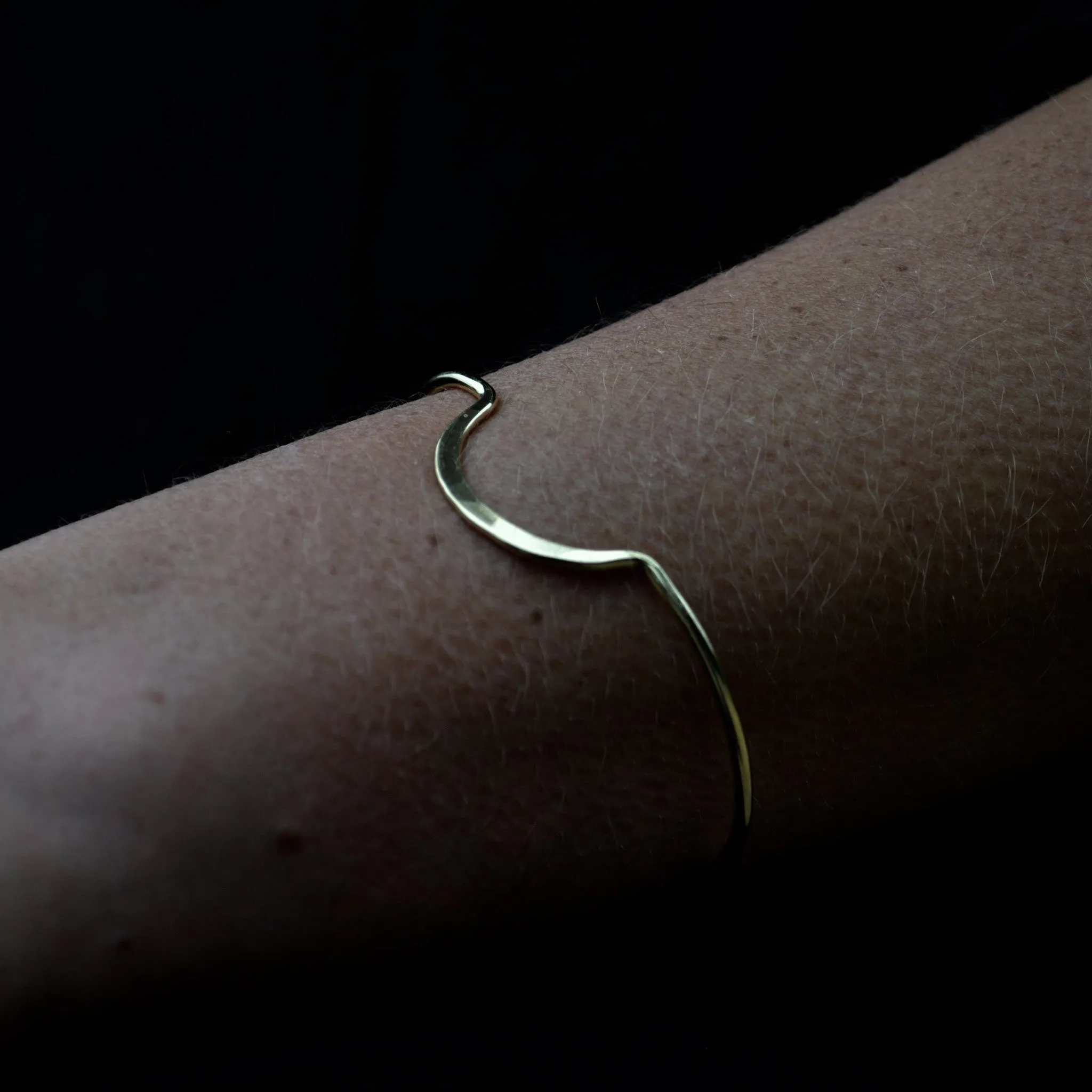 Arc Cuff Bracelet | Sterling Silver