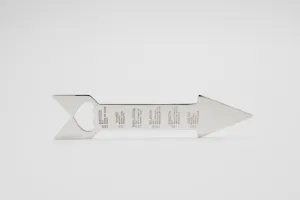 Arrow Bottle Opener with Cocktail Recipe