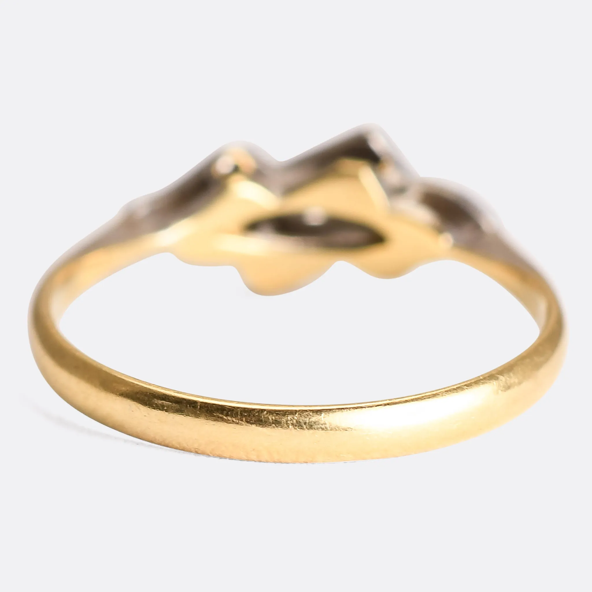 Art Deco Diamond Trilogy Ring