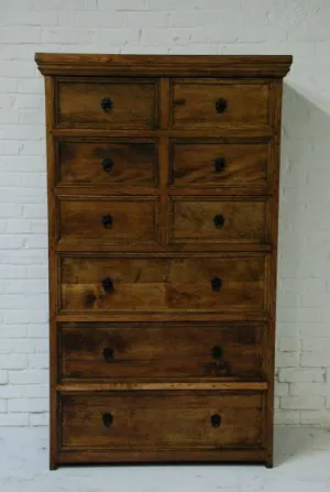 Barn Wood Dresser - Dark Walnut WD-013