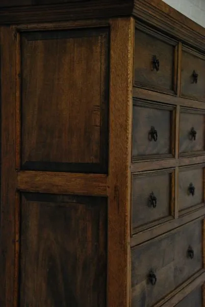 Barn Wood Dresser - Dark Walnut WD-013