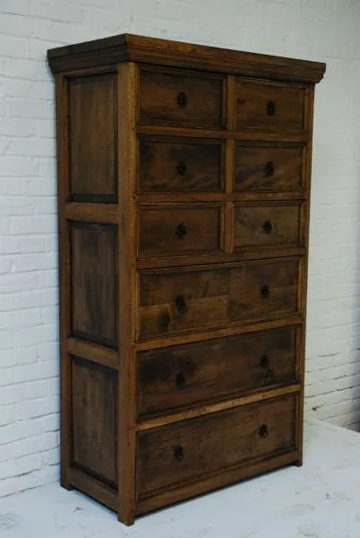 Barn Wood Dresser - Dark Walnut WD-013