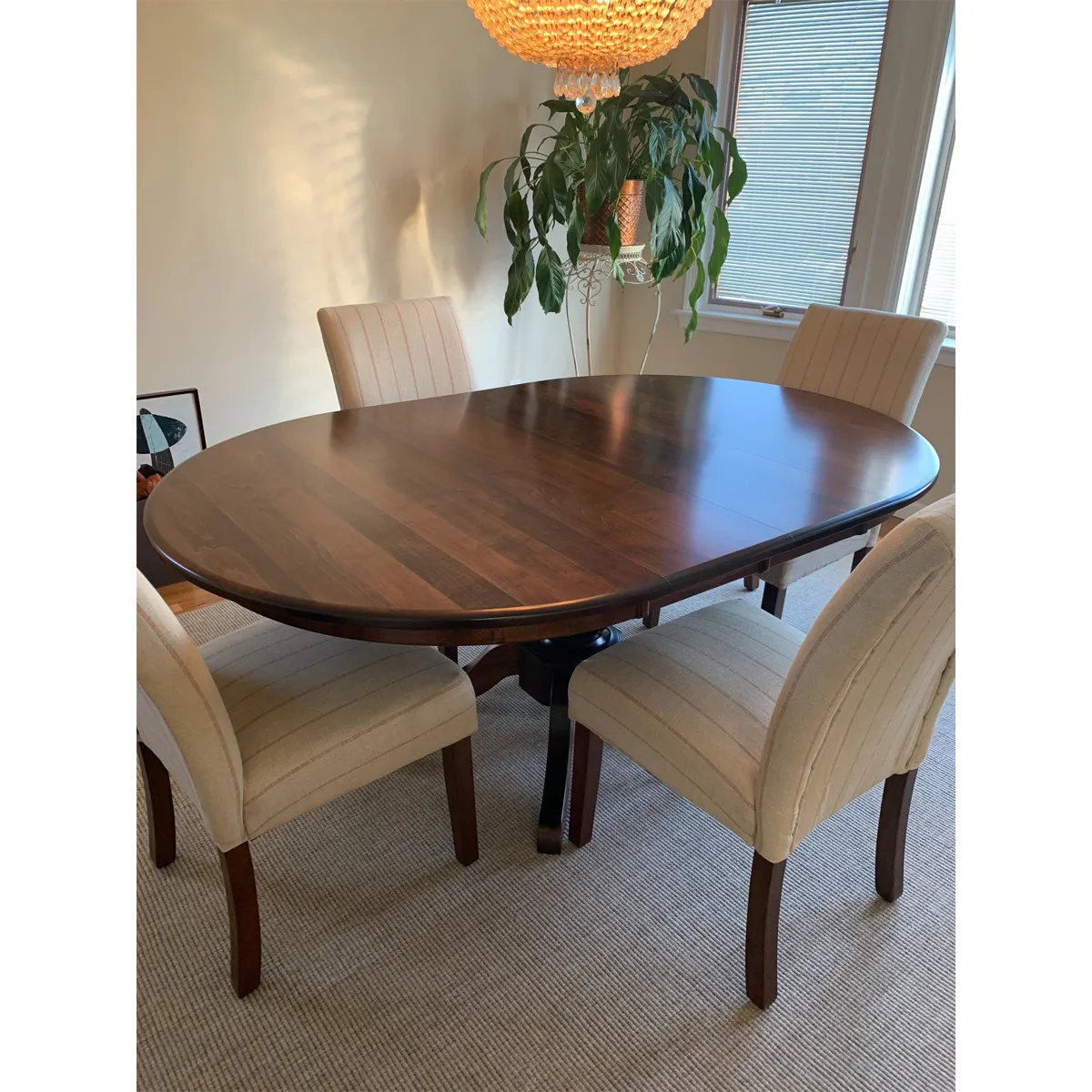 Barnes Round Maple Dining Table