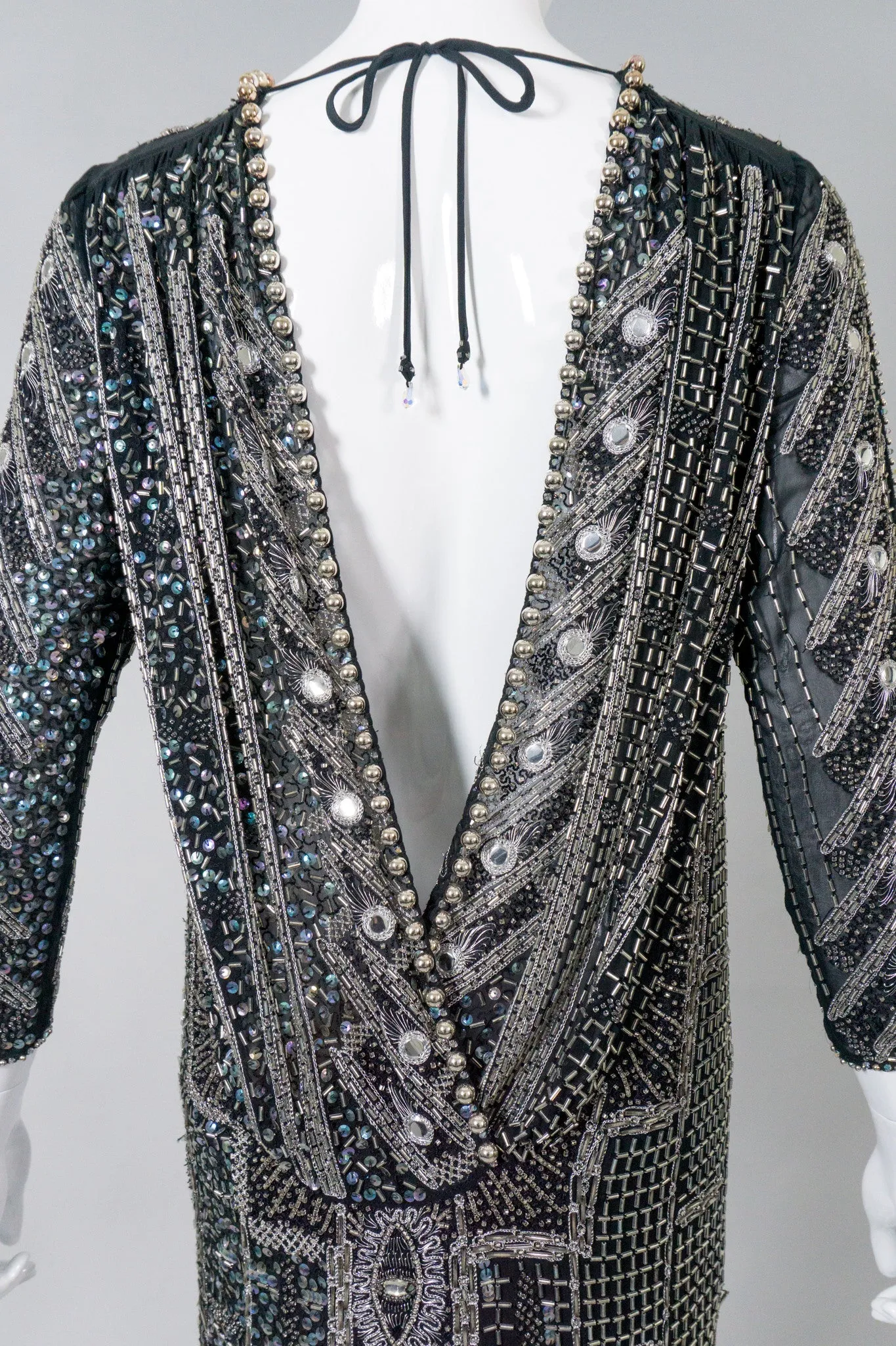 Beaded Deco Dress