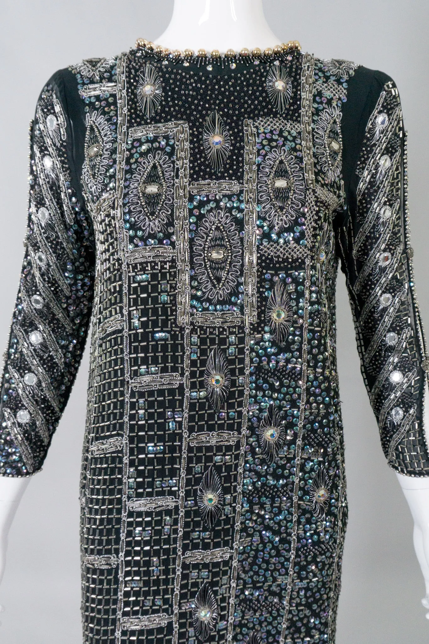 Beaded Deco Dress