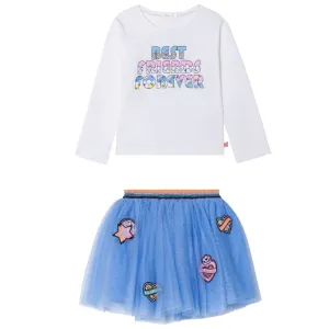 BILLIEBLUSH - Party Skirt Set - Powder Blue