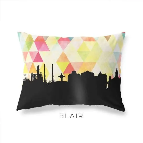 Blair, Nebraska geometric skyline