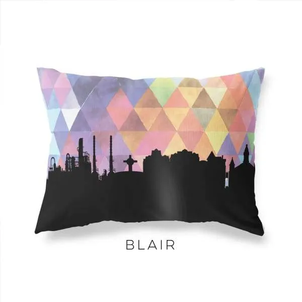 Blair, Nebraska geometric skyline