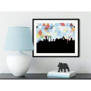 Blair, Nebraska geometric skyline