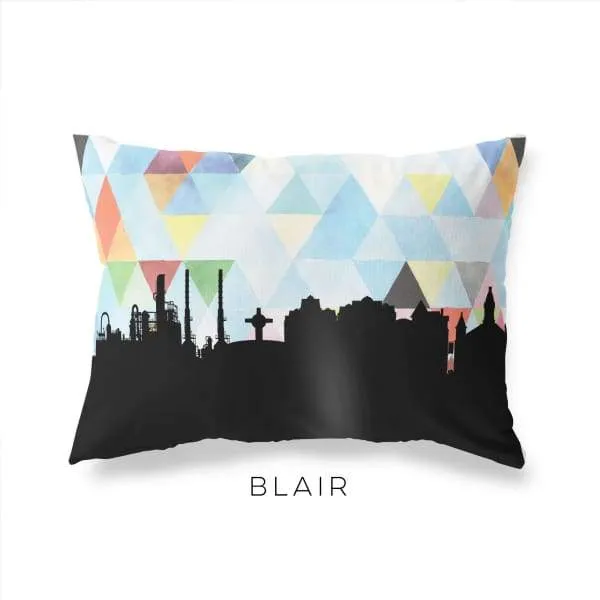 Blair, Nebraska geometric skyline