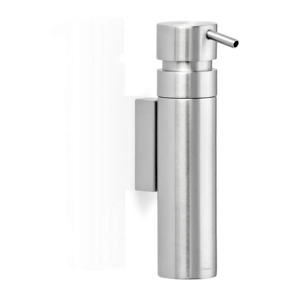Blomus Soap Dispenser Wall Mounted Matt Stainless-Steel Small 100ml NEXIO