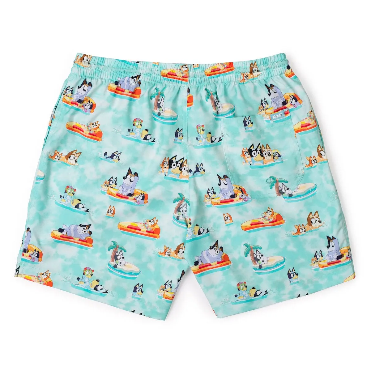 Bluey "Everybody in the Pool" – Hybrid Shorts