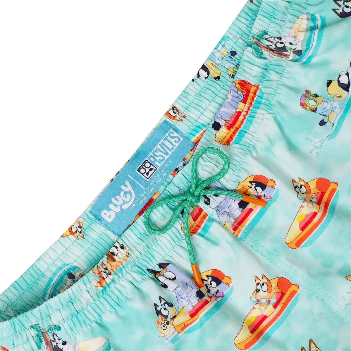 Bluey "Everybody in the Pool" – Hybrid Shorts