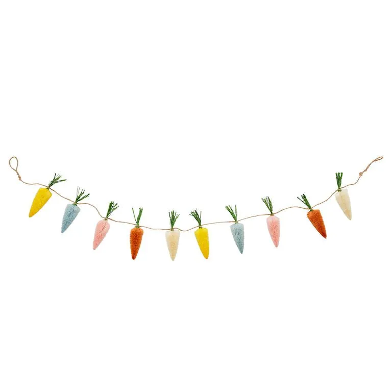 Bottle Brush Easter Garland