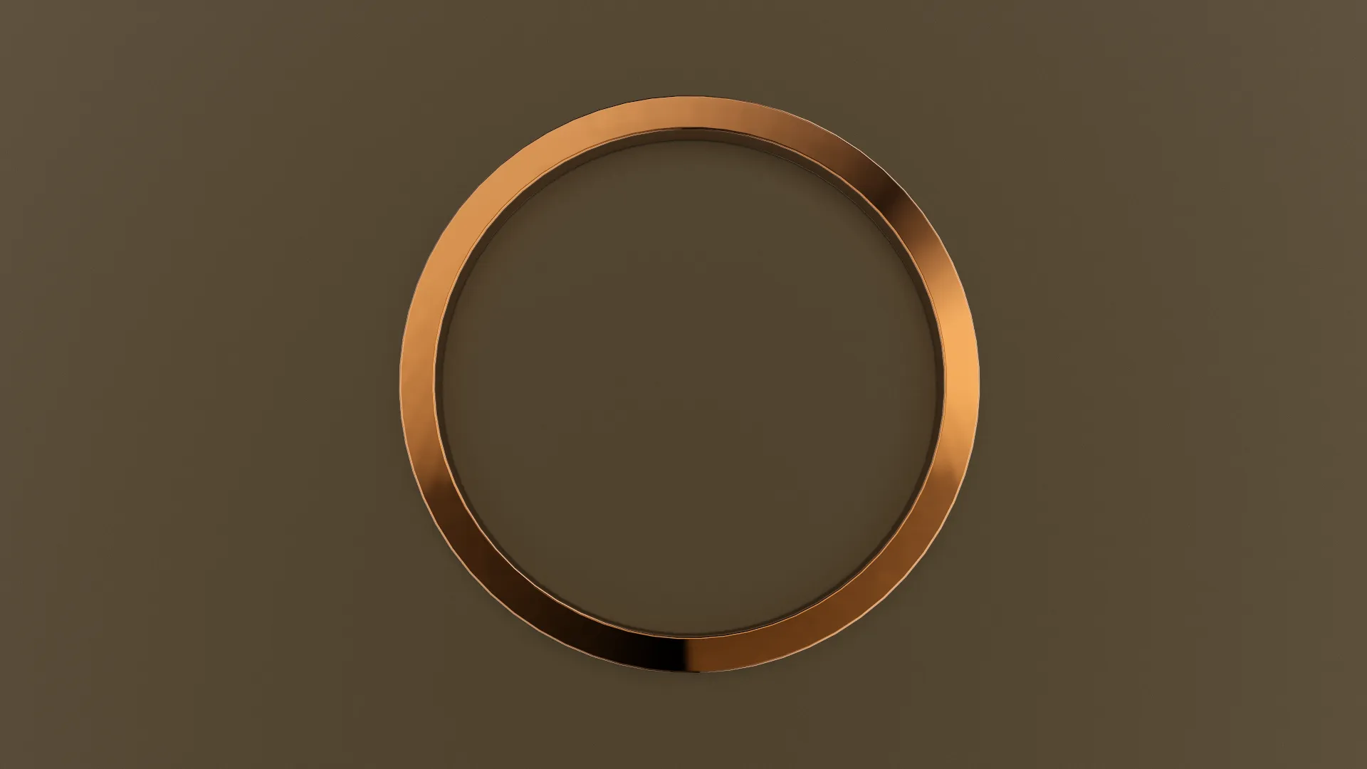 Brushed Rose Gold 1.5mm Flat Wedding Band