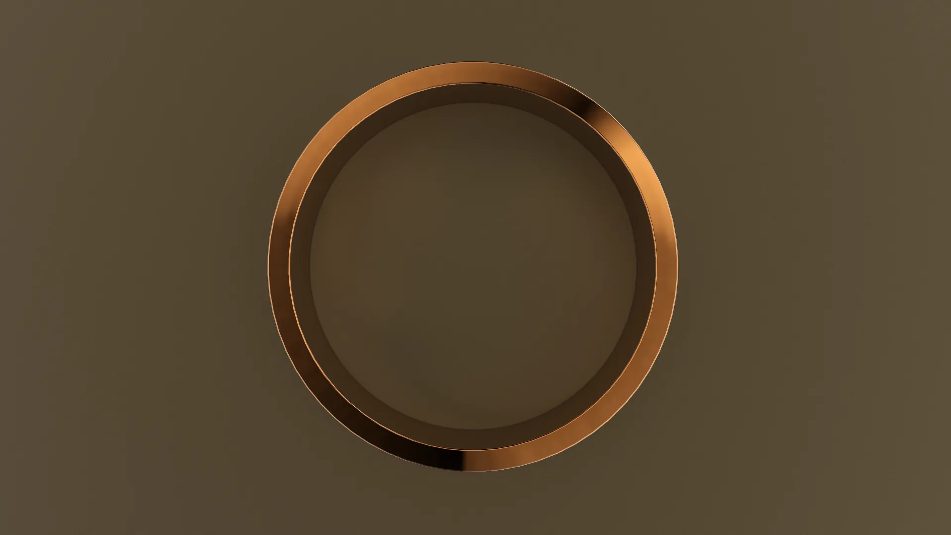 Brushed Rose Gold 7mm Flat Wedding Band