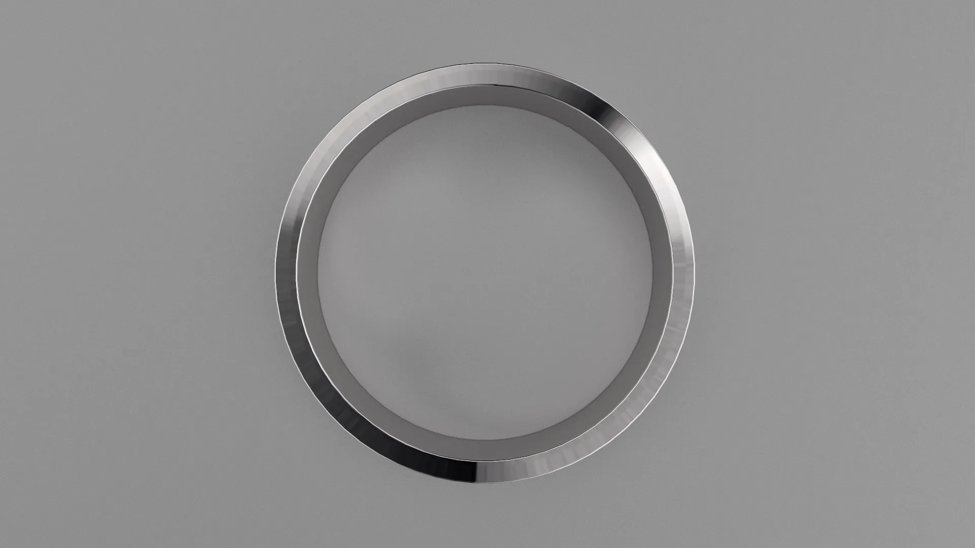 Brushed Sterling Silver 7mm Flat Wedding Band