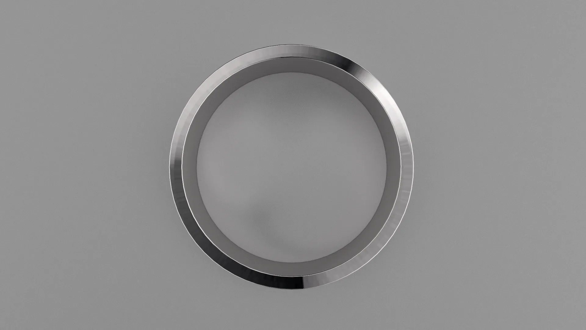 Brushed Sterling Silver 9mm Flat Wedding Band
