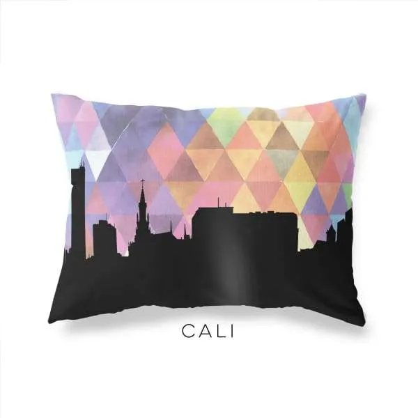 Cali, Colombia geometric skyline