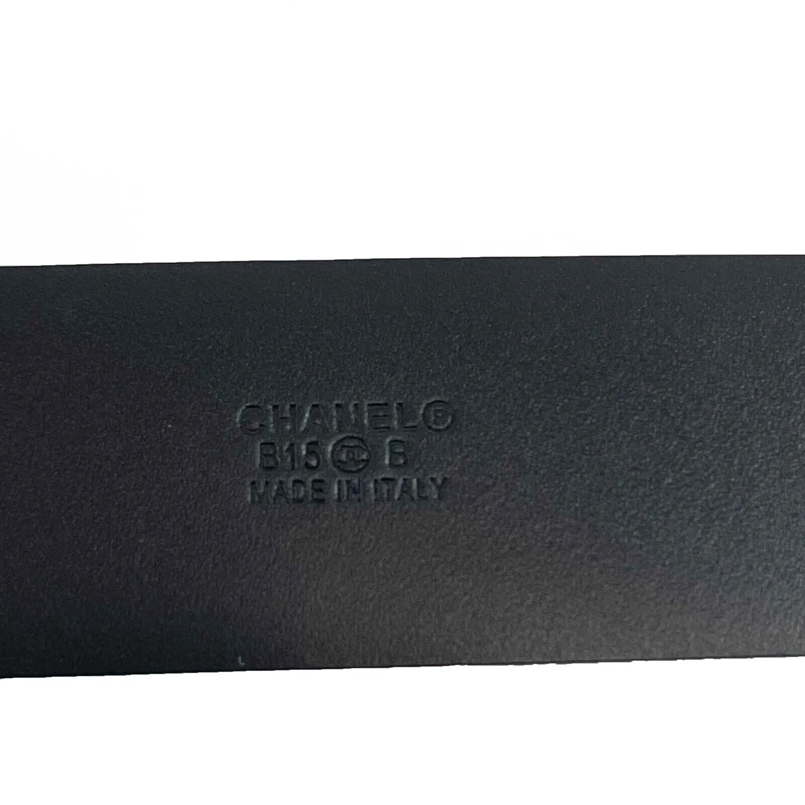 Chanel Belt CC Turnlock Circle Leather Belt Black 85/34 2015