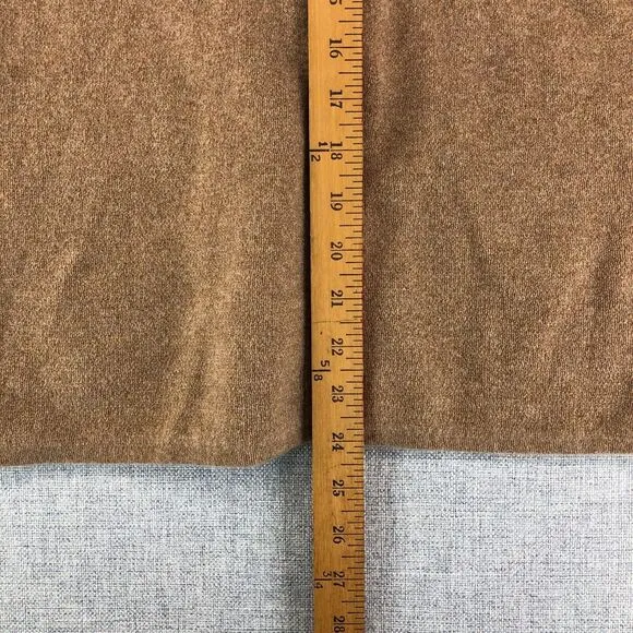 Charter Club 100% Cashmere Luxury‎ Button Front Sweater Blazer Tan Beige Size XS