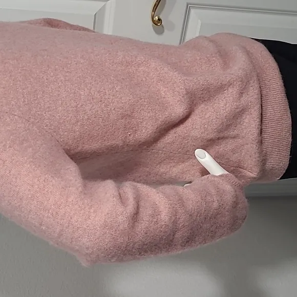 Charter Club Luxury 100% Cashmere Sweater Macy's XL Heather Rose Discontinued!