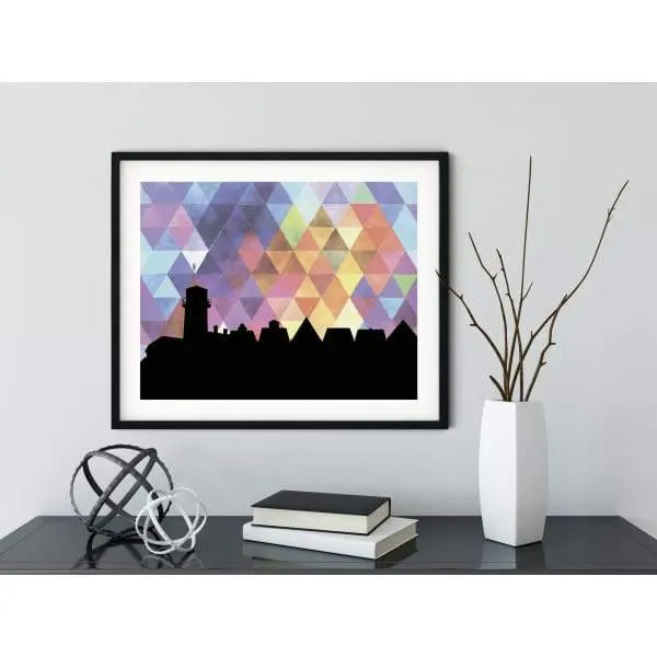 Chatham, Massachusetts geometric skyline