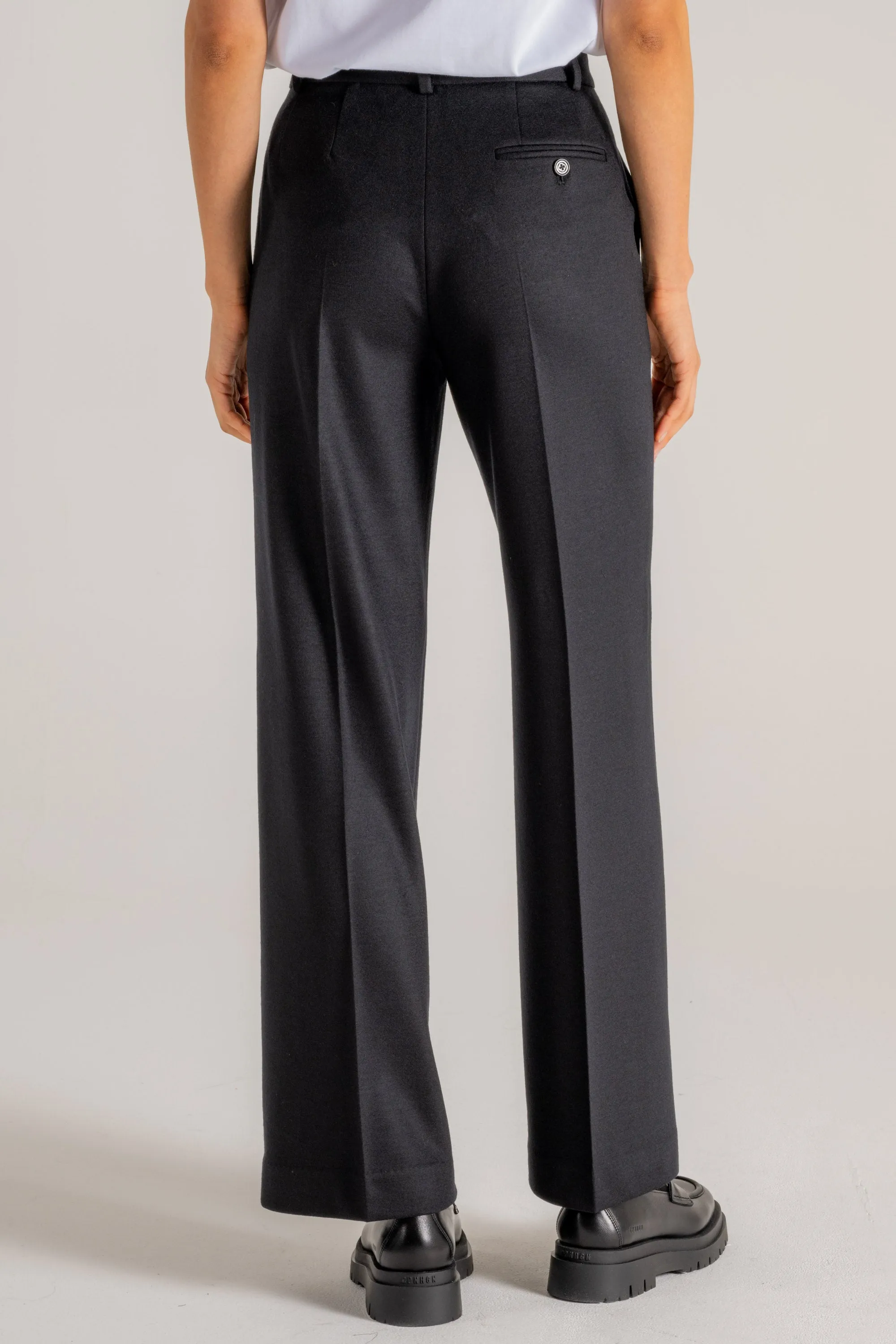 Circolo 1901 Pantalone Lana Nero Donna