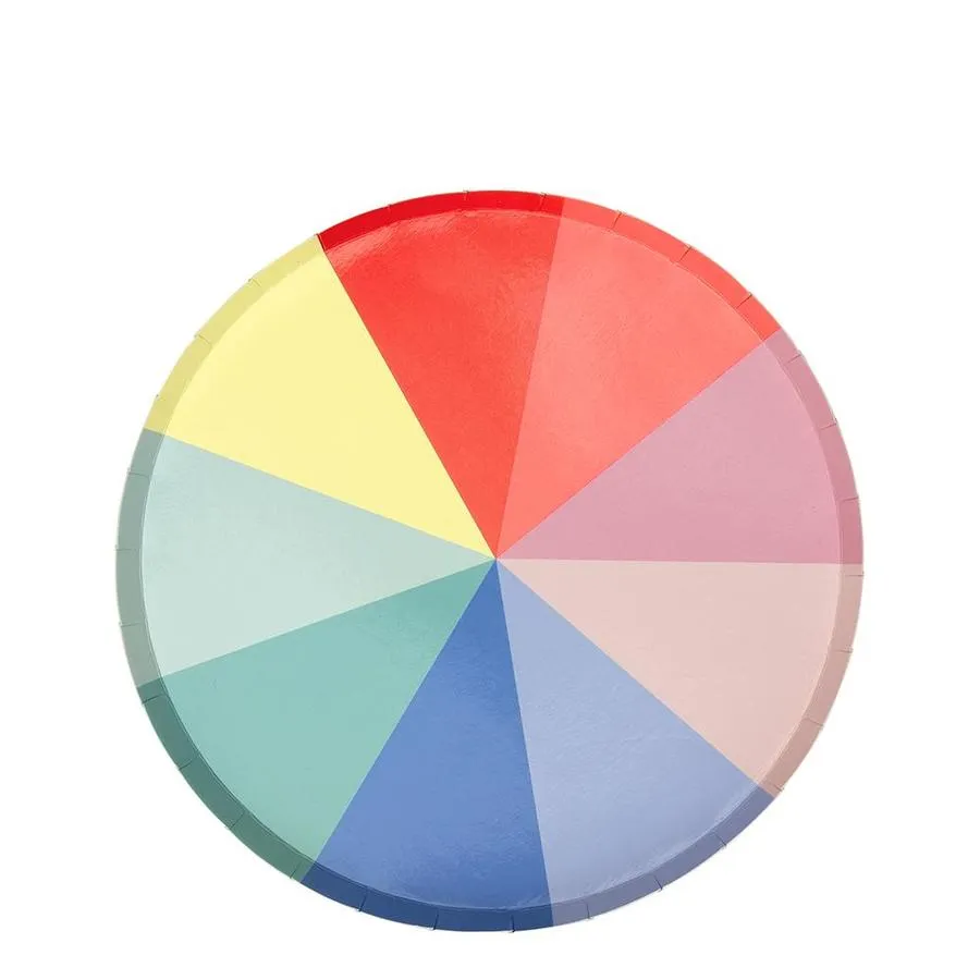 Color Wheel Small Plates