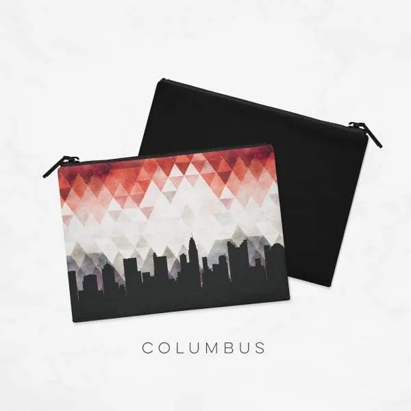 Columbus, Ohio geometric skyline