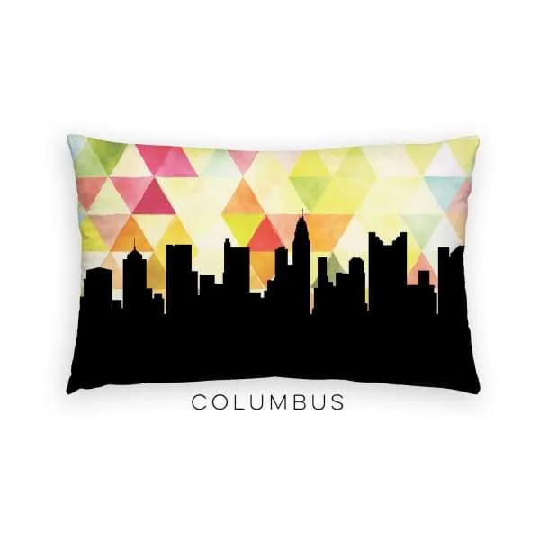 Columbus, Ohio geometric skyline