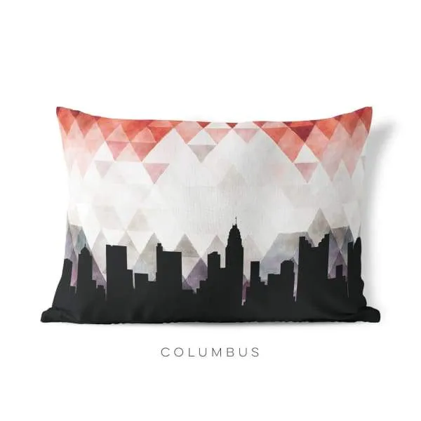 Columbus, Ohio geometric skyline