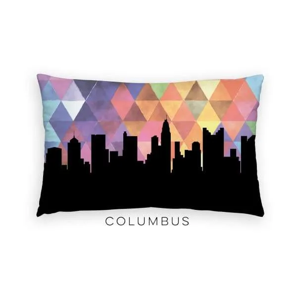 Columbus, Ohio geometric skyline