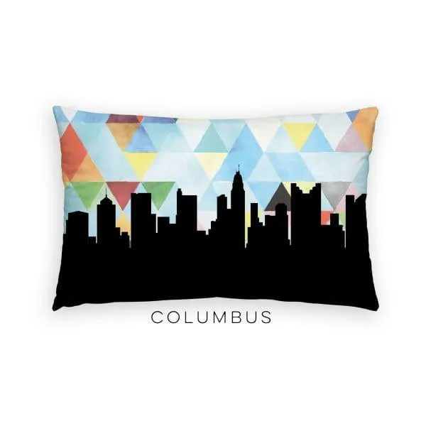 Columbus, Ohio geometric skyline