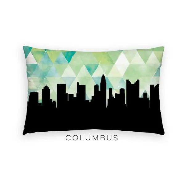 Columbus, Ohio geometric skyline
