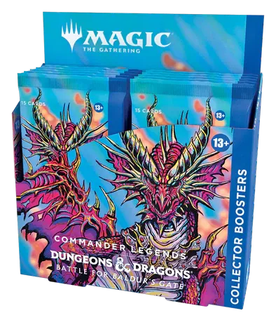 COMMANDER LEGENDS: Battle for Bulder's Gate Collector booster Packs