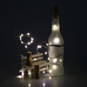 Cork Fairy Lights for Wine Bottles